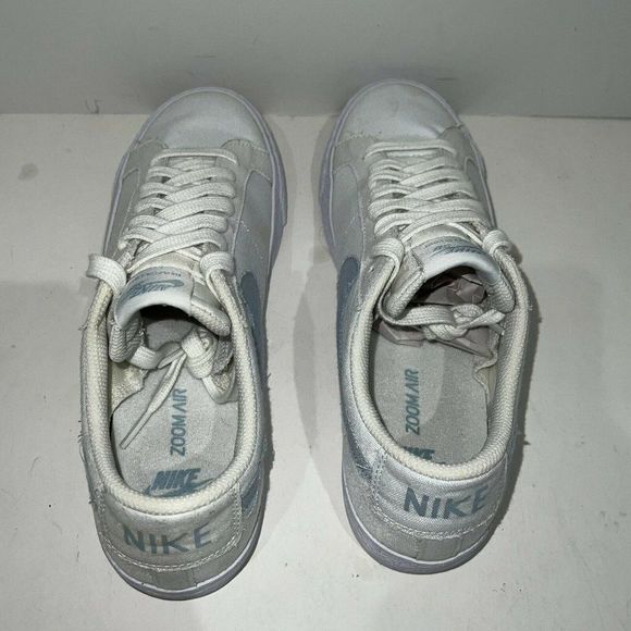 Nike SB Blazer Zoom Low Canvas Skate Shoes Men's 8 White New 889053-100 - Picture 6 of 8